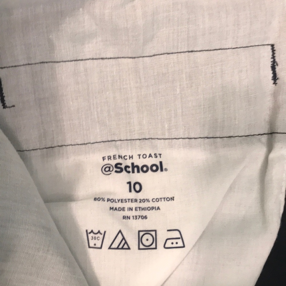 Boys French Toast @School Navy Chinos Size 10 - Picture 4 of 5